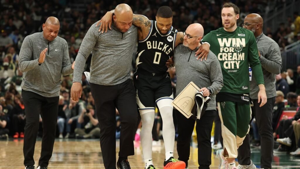 Damian Lillard tem lesão grave confirmada e deve ficar até um ano fora da NBA