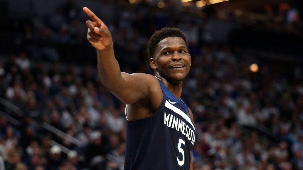 Decisivo: Edwards resolve nos minutos finais, e Timberwolves fazem 2 a 1 sobre os Lakers