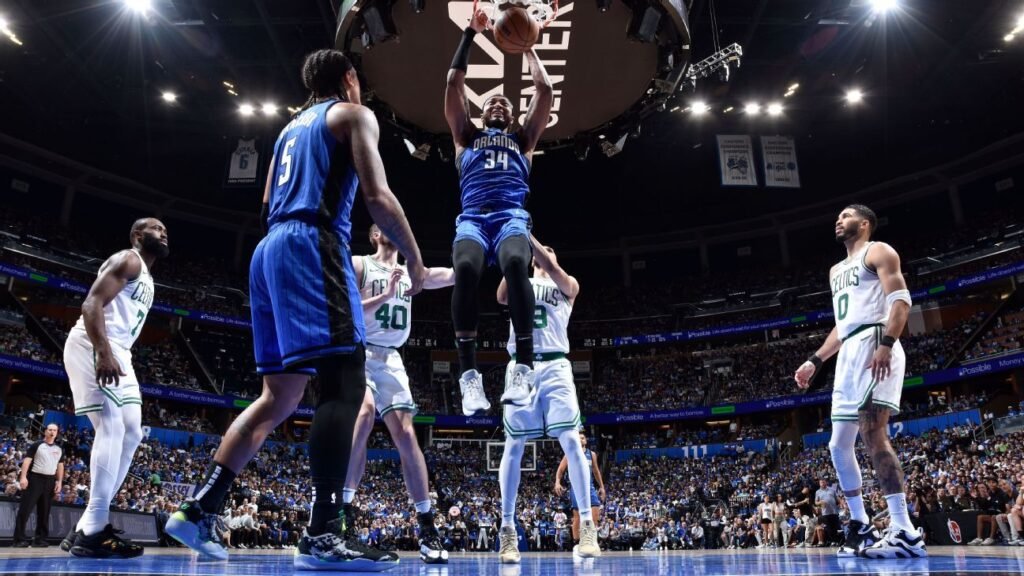 Defesa também ganha jogo: Magic trava ataque dos Celtics, vence em Orlando e diminui placar para 2 a 1