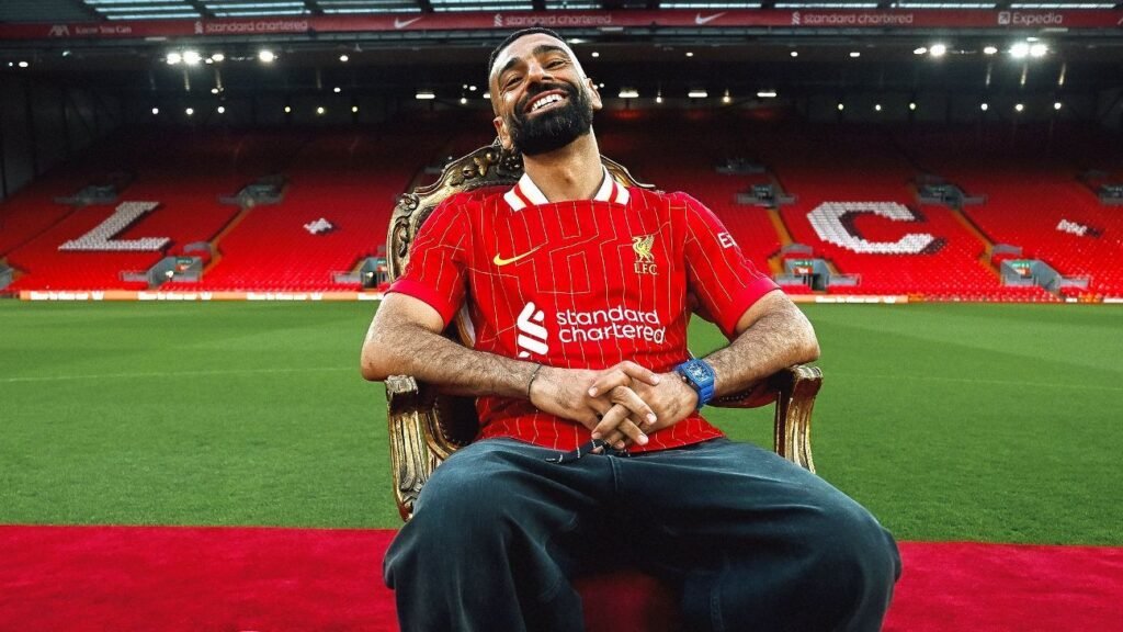 Dez números de Salah, craque do Liverpool campeão da Premier League