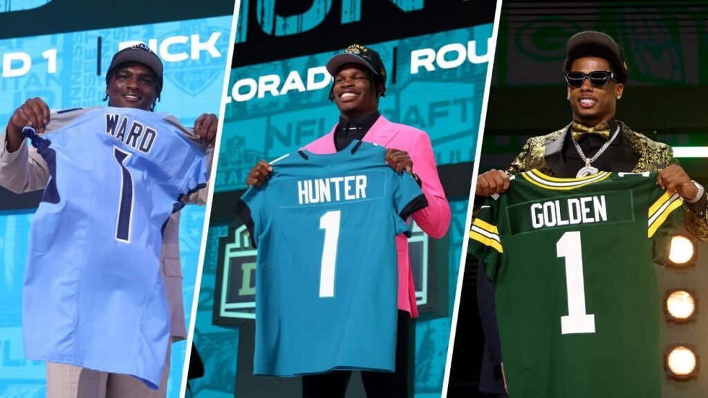 Draft da NFL: como foi a primeira rodada com Cam Ward na primeira escolha