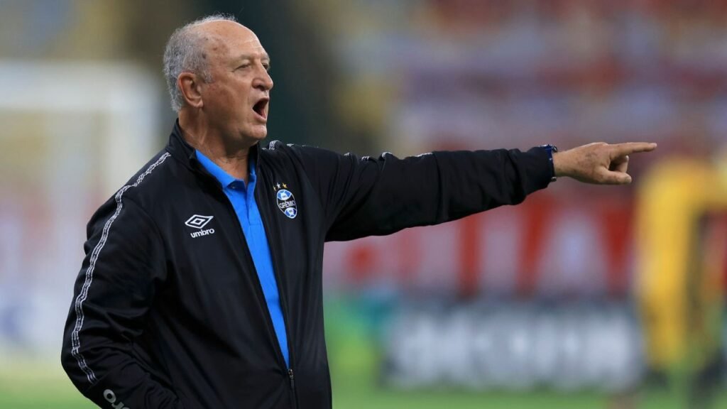 Felipão diz como funcionará dupla com Mano Menezes no Grêmio