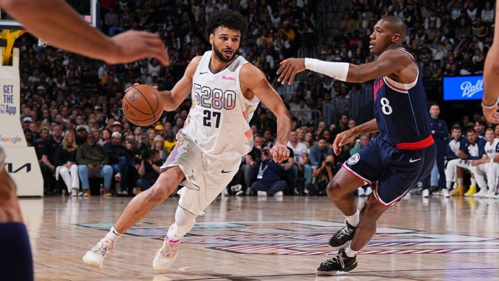 Jamal Murray explode para 43 pontos, Nuggets dominam os Clippers e abrem 3 a 2 na série