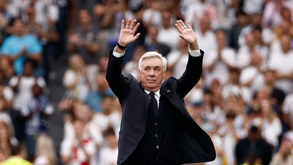 Ancelotti chora muito em discurso de despedida no Real Madrid