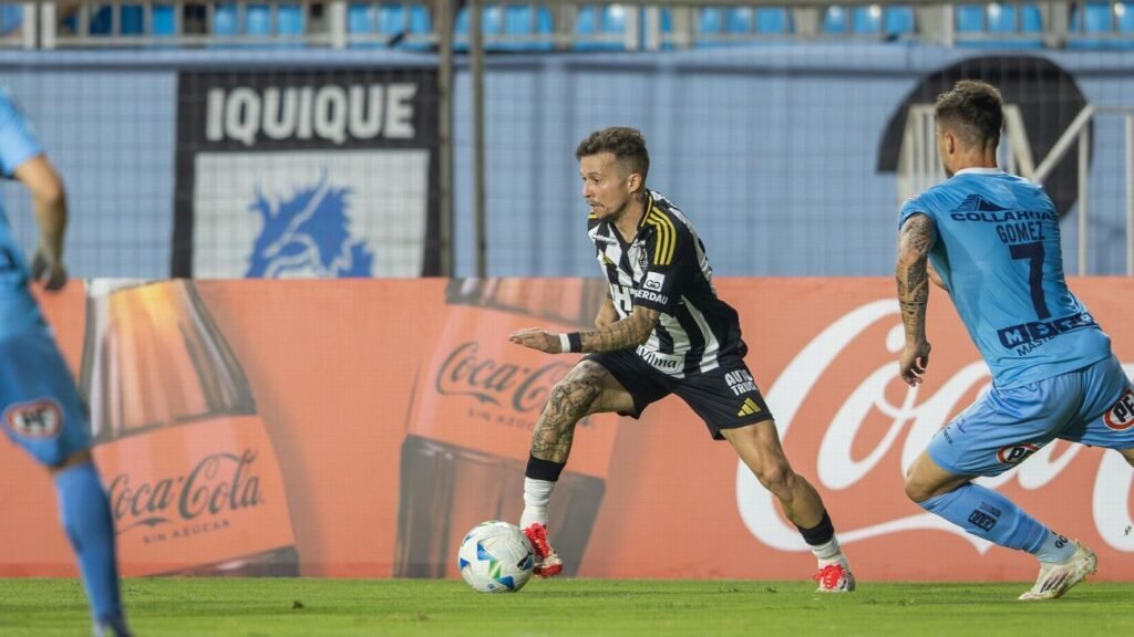 Atlético-MG leva a virada do Iquique e pode se complicar na Sul-Americana