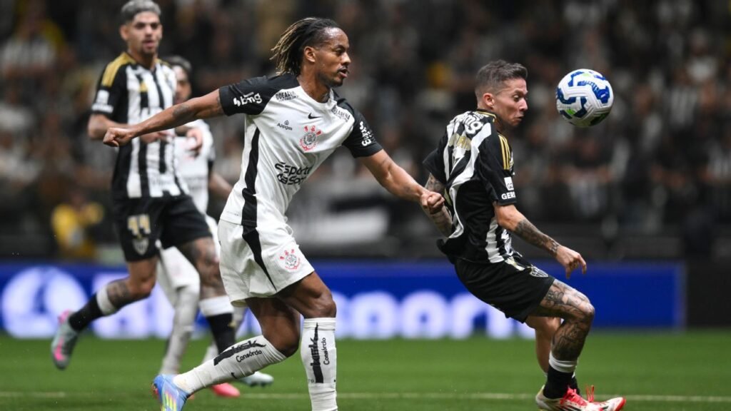 Atlético e Corinthians não saem do 0 a 0 no Brasileirão