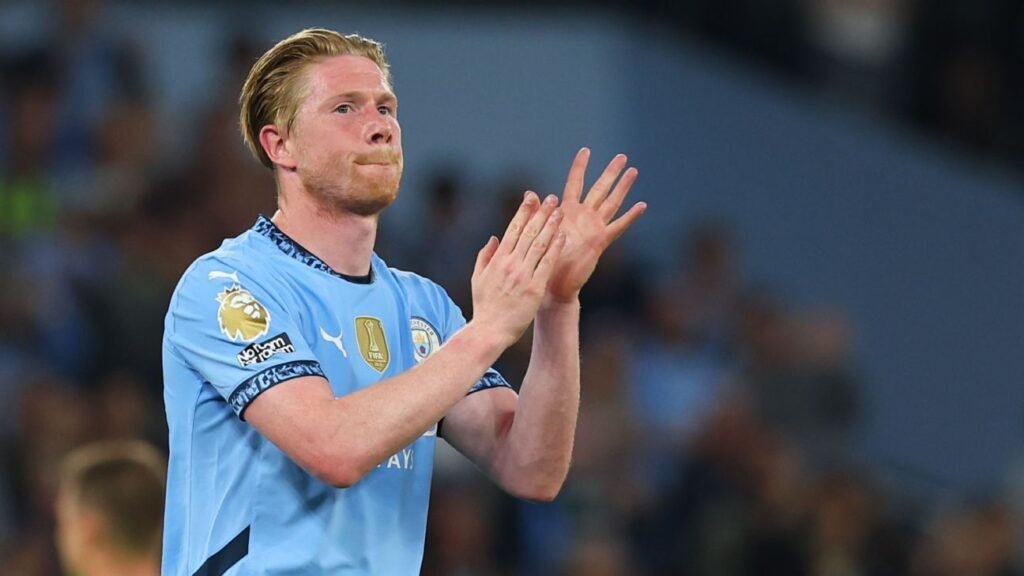 De Bruyne recusa MLS e negocia ida para outro time europeu
