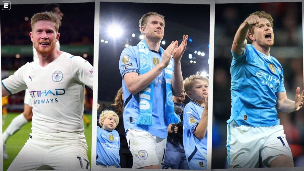 De Bruyne se despede do City: relembre 10 momentos icônicos