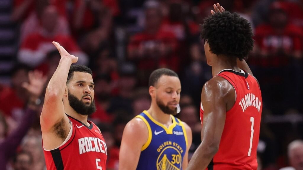 Defesa 'trava' Curry, Rockets dominam os Warriors e mantêm a série aberta