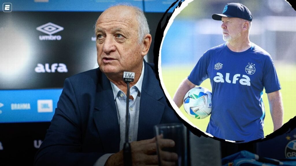Felipão conta bastidores de ida do Grêmio à CBF e avalia trabalho de Mano