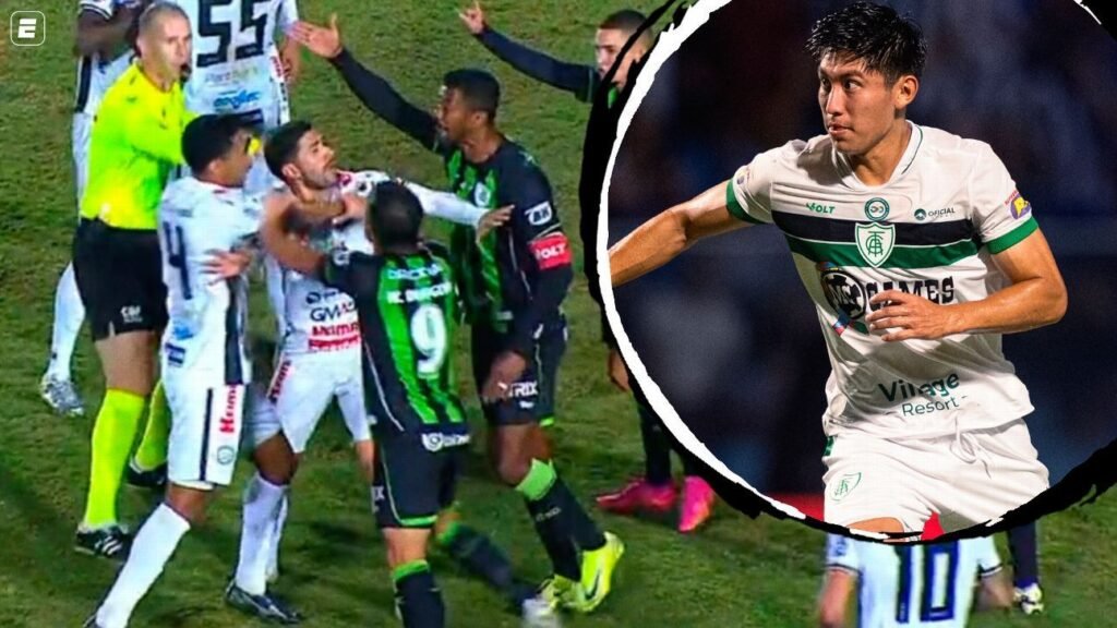 Jogador do América-MG é detido após acusação de injúria racial
