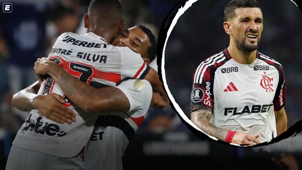 OPINIÃO: No custo-benefício da Libertadores, São Paulo dá show e Flamengo é pior brasileiro
