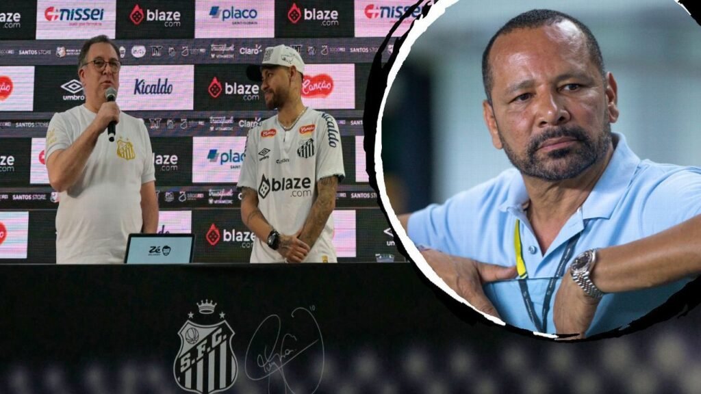 Pai de Neymar despista sobre renovação de craque com o Santos