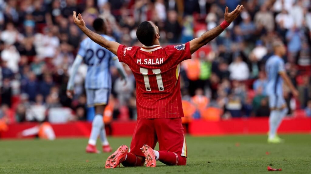 Salah é eleito o melhor jogador da temporada da Premier League