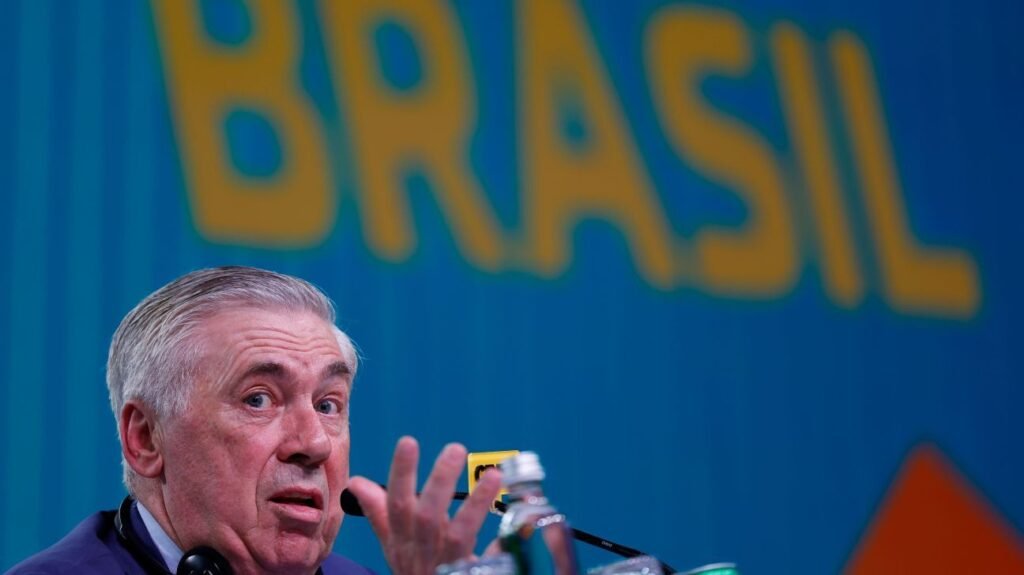 Seleção com Ancelotti: jogos contra Real Madrid e Japão?