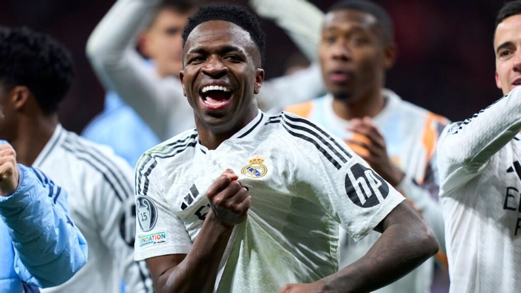 Vinicius Jr. encaminha renovação com Real Madrid, diz jornal
