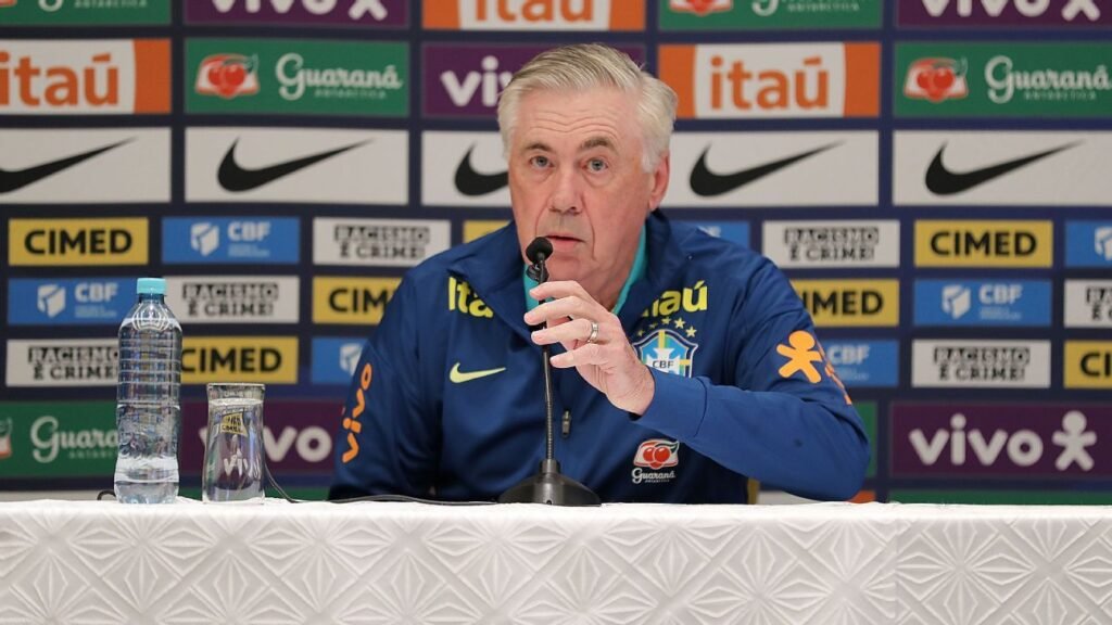 Ancelotti esconde escalação da seleção e explica como definirá capitão