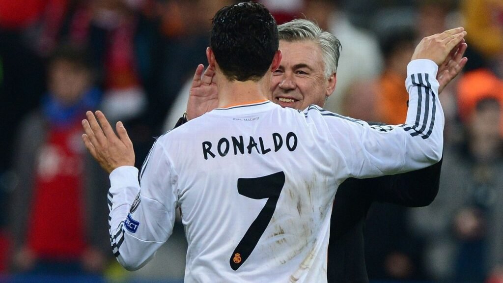 Ancelotti rasga elogios a Cristiano Ronaldo e admite que o queria no Brasil