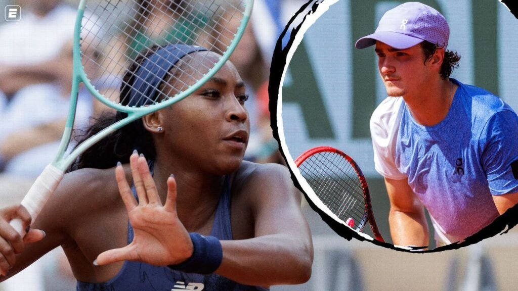 Coco Gauff aconselha João Fonseca após queda em Roland Garros