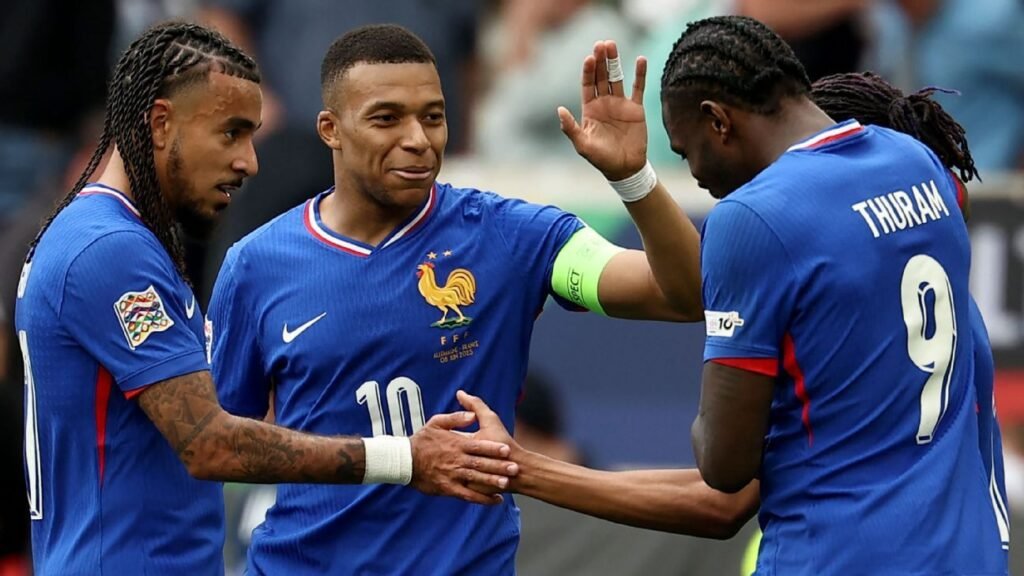 França vence Alemanha e fica com 3° lugar da Nations League