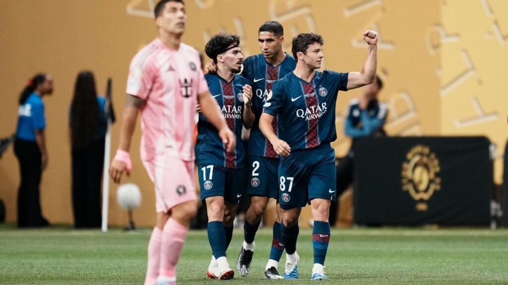 Mundial: PSG trucida Miami e aguarda vencedor de Flamengo x Bayern