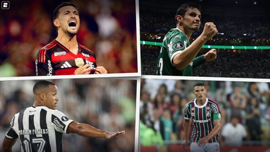 O calendário 'apertado' de Flamengo, Palmeiras, Botafogo e Fluminense a partir do Mundial