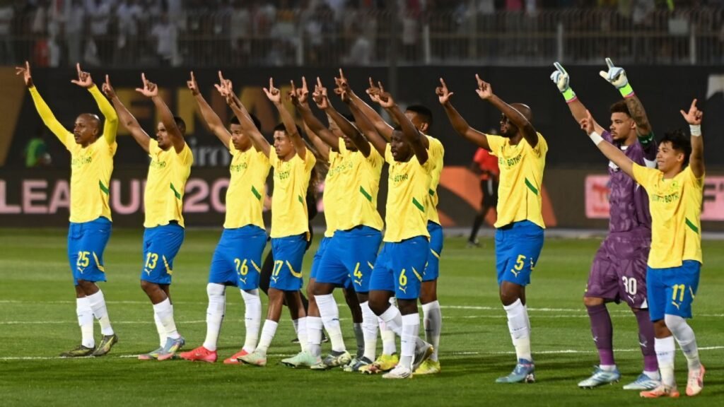 O que significa símbolo que jogadores do Mamelodi Sundowns fizeram