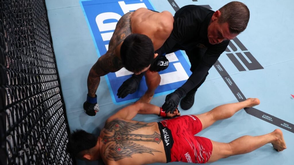 UFC 316: 'Zumbi Coreano Jr.' estreia com nocaute em 27 segundos