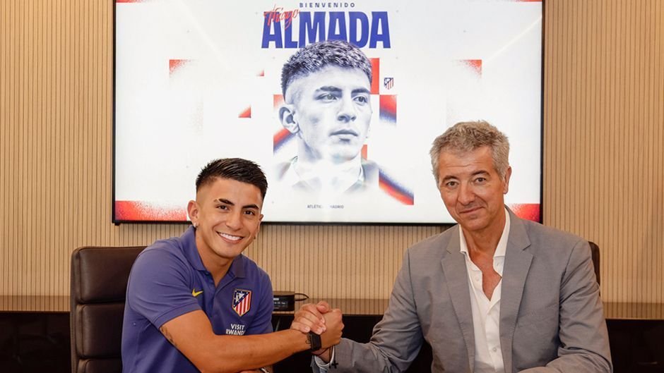Atlético de Madrid anuncia contratação de Thiago Almada