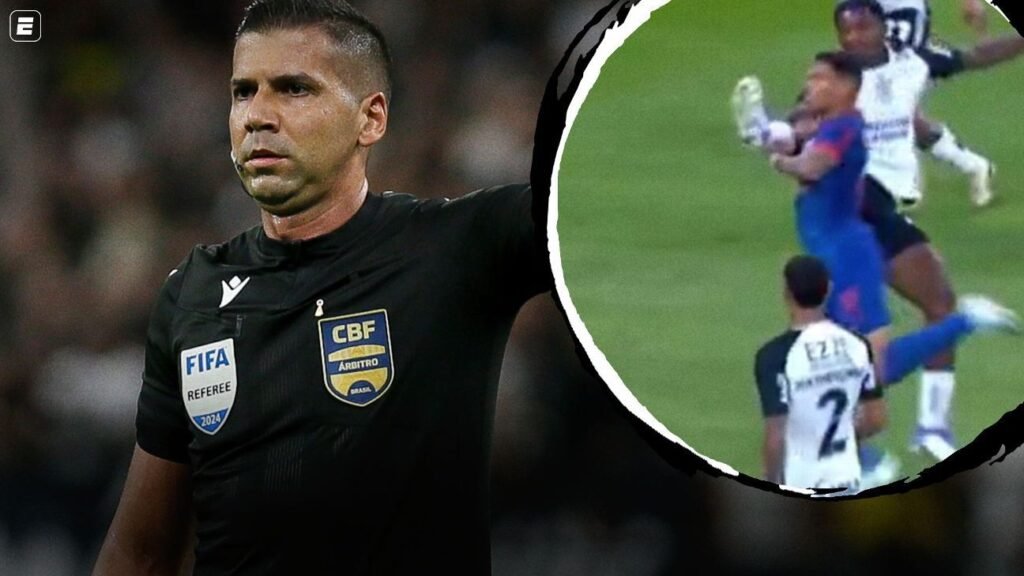 'Contato inevitável': CBF divulga áudio do VAR sobre pênalti polêmico em Corinthians x Bragantino