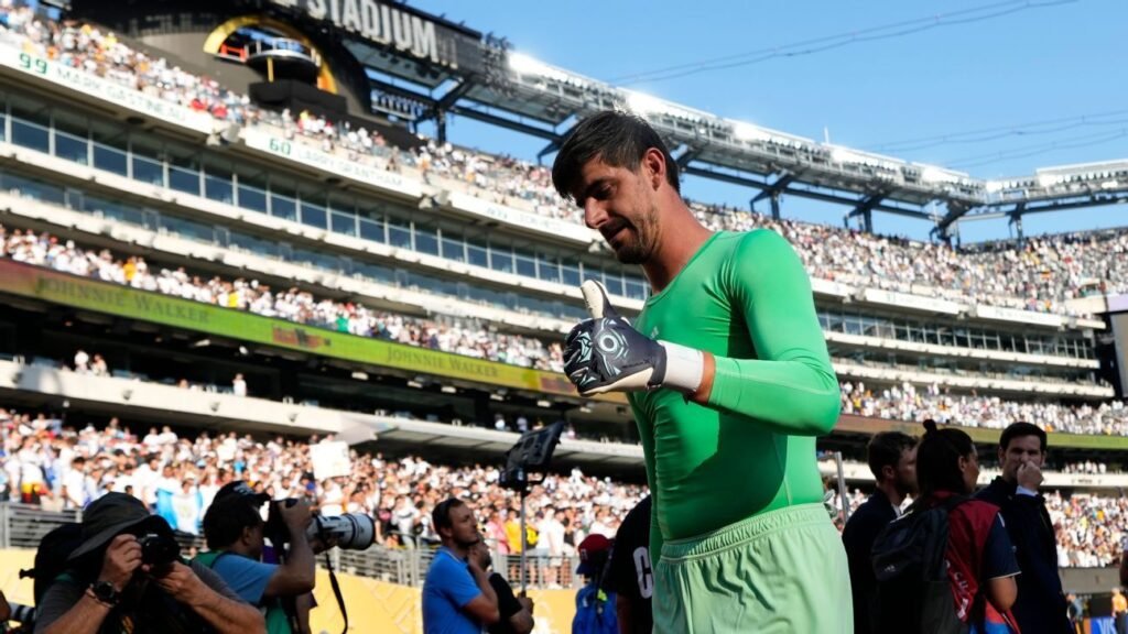 Courtois, do Real Madrid, elogia o Fluminense: 'Grande time'