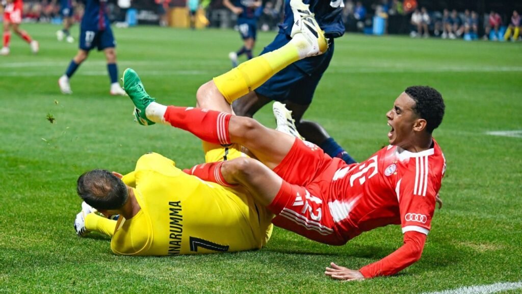 Neuer diz que Donnarumma 'assumiu risco' em lance de lesão de Musiala