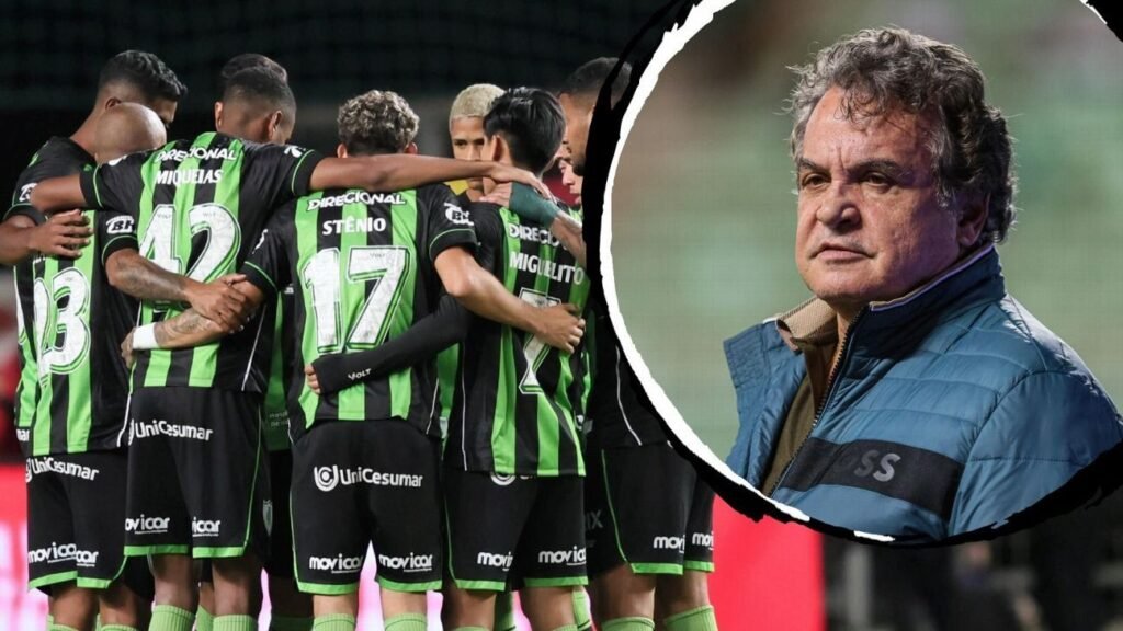 Presidente do América-MG diz à ESPN que 'está p... até agora' após derrota