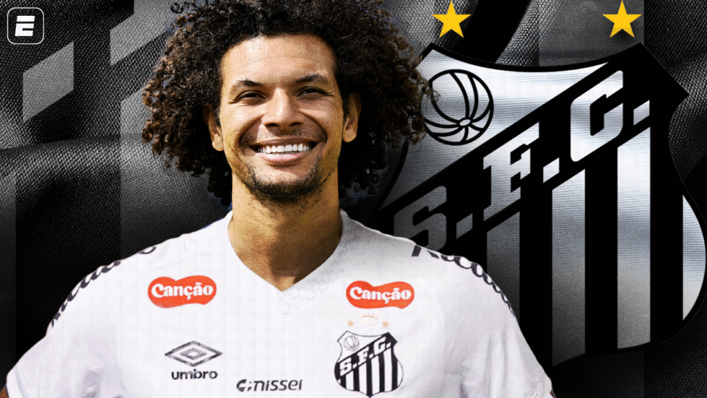 Santos anuncia a contratação do volante Willian Arão, ex-Flamengo