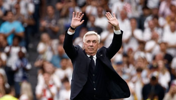 Ancelotti chora muito em discurso de despedida no Real Madrid