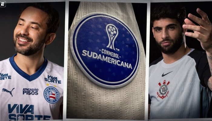 Bahia x Corinthians e outro duelo brasileiro: como ficariam os playoffs da Sul-Americana