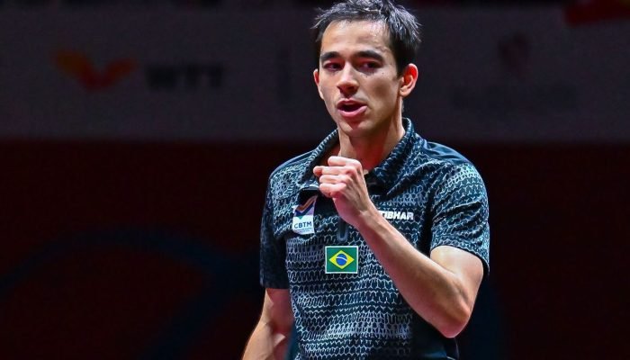 Calderano perde para chinês nº 2 do ranking e fica com vice histórico no Mundial de tênis de mesa