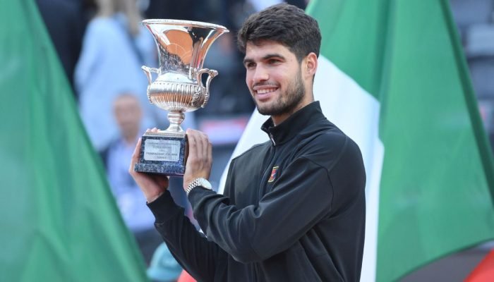 Carlos Alcaraz derrota Sinner e é campeão em Roma