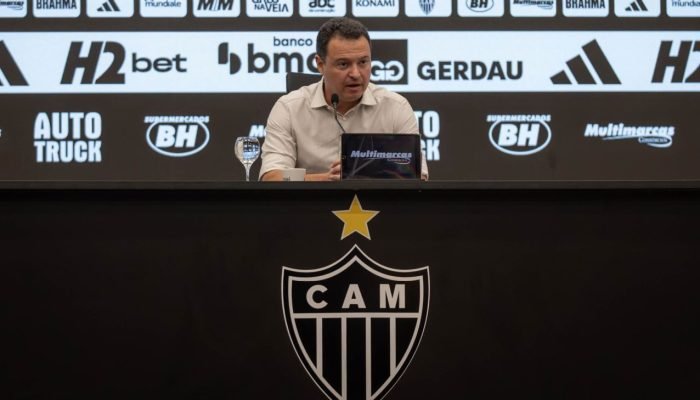 Dono da SAF do Atlético-MG é sincero sobre elenco: 'Hoje, só o Flamengo'