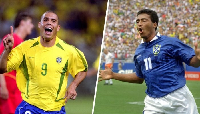 Ferdinand se derrete por 'primeiro herói' Romário e Ronaldo Fenômeno