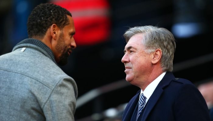 Ferdinand vê seleção brasileira em boas mãos com Ancelotti