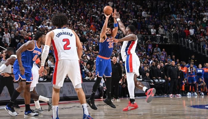 Knicks vencem Pistons com emoção e ficam a uma vitória de fechar série na NBA