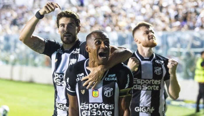 Marllon decide, Ceará supera o Vitória e pula para 5° na tabela do Brasileirão