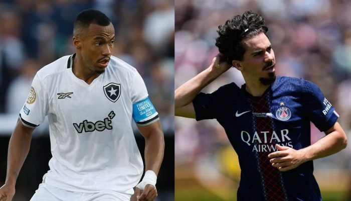 Marlon-Freitas-diz-como-foi-encontro-com-Vitinha-em-Botafogo.jpeg Marlon Freitas diz como foi encontro com Vitinha em Botafogo x PSG: 'Pediu desculpas'