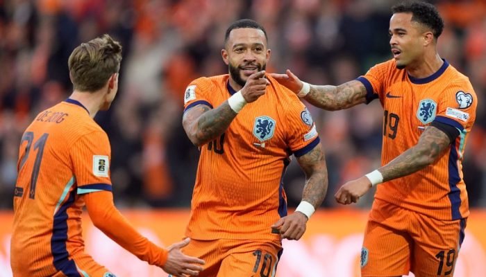 Memphis Depay se iguala a Van Persie como maior artilheiro da Holanda