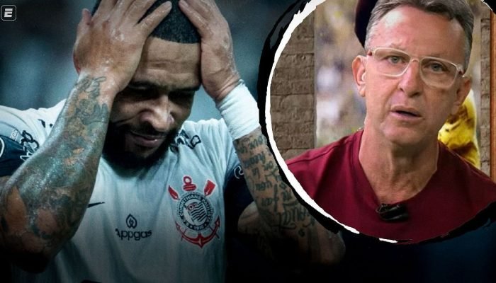 Neto-rebate-Depay-apos-musica-Quem-voce-esta-pensando-que.jpeg Neto rebate Depay após música: 'Quem você está pensando que é no Corinthians?'