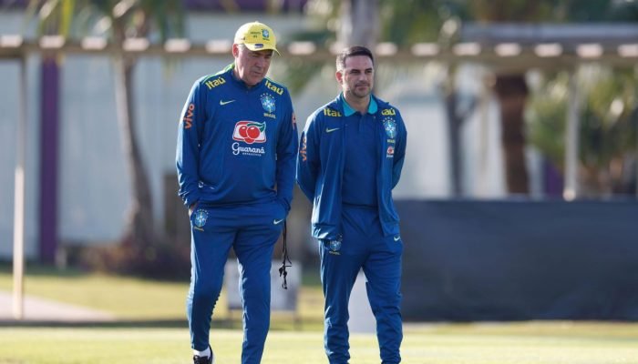 Por que Ancelotti usou boné com o número 01 em treinamento da seleção?