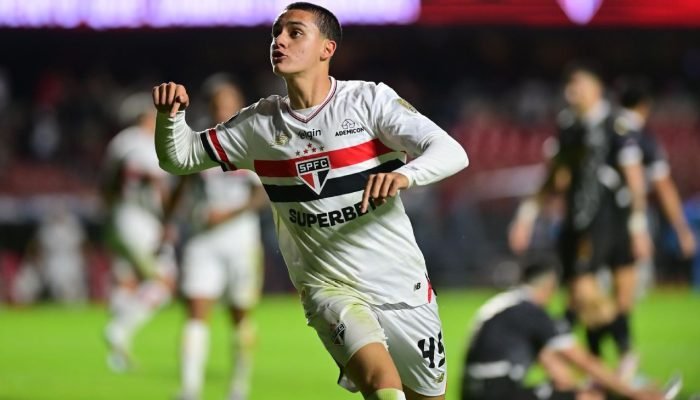 Quem é Lucca, joia que garantiu São Paulo nas oitavas da Libertadores