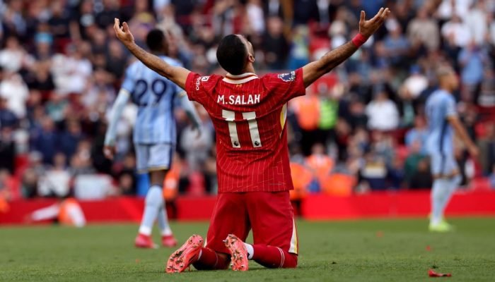 Salah é eleito o melhor jogador da temporada da Premier League